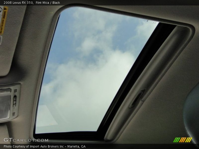 Flint Mica / Black 2008 Lexus RX 350