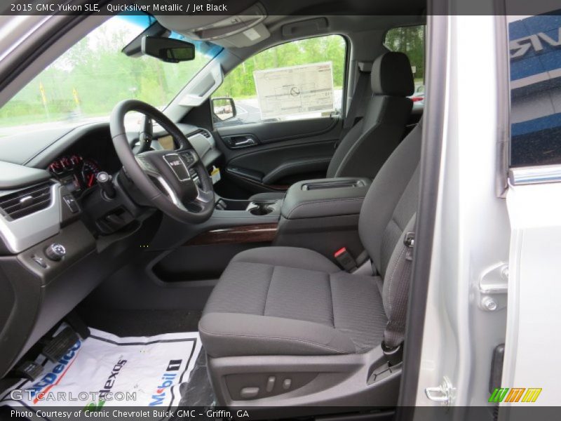Quicksilver Metallic / Jet Black 2015 GMC Yukon SLE