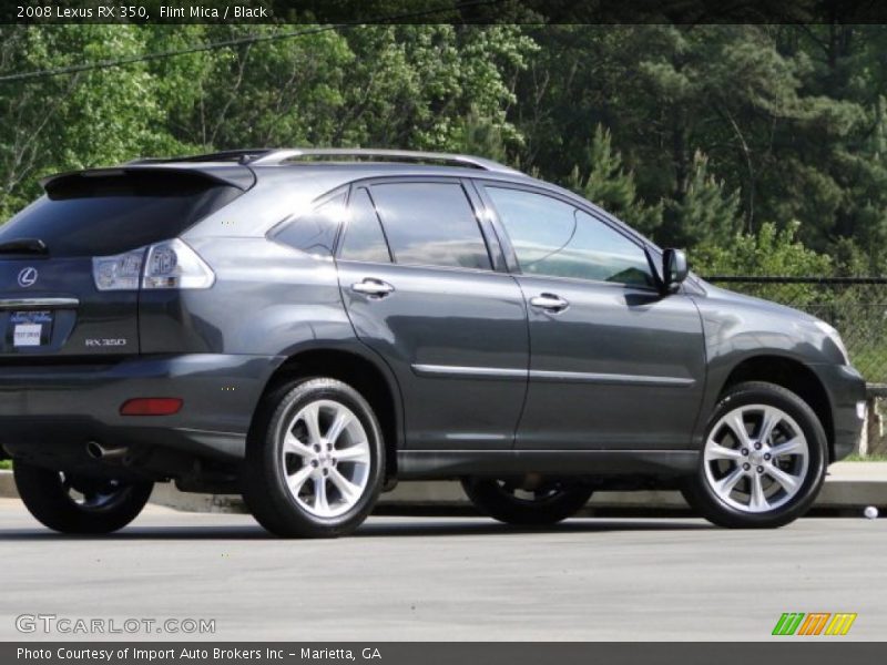 Flint Mica / Black 2008 Lexus RX 350