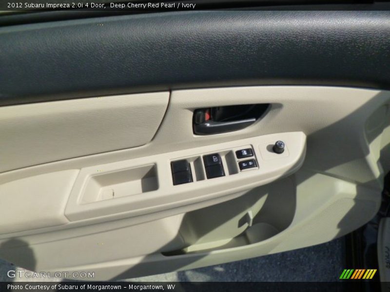 Deep Cherry Red Pearl / Ivory 2012 Subaru Impreza 2.0i 4 Door
