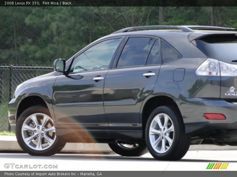 Flint Mica / Black 2008 Lexus RX 350