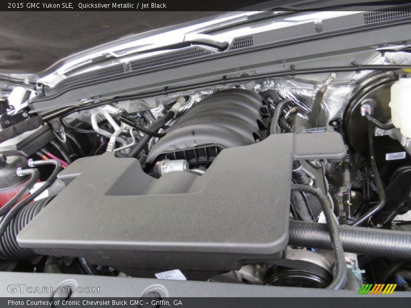 Quicksilver Metallic / Jet Black 2015 GMC Yukon SLE