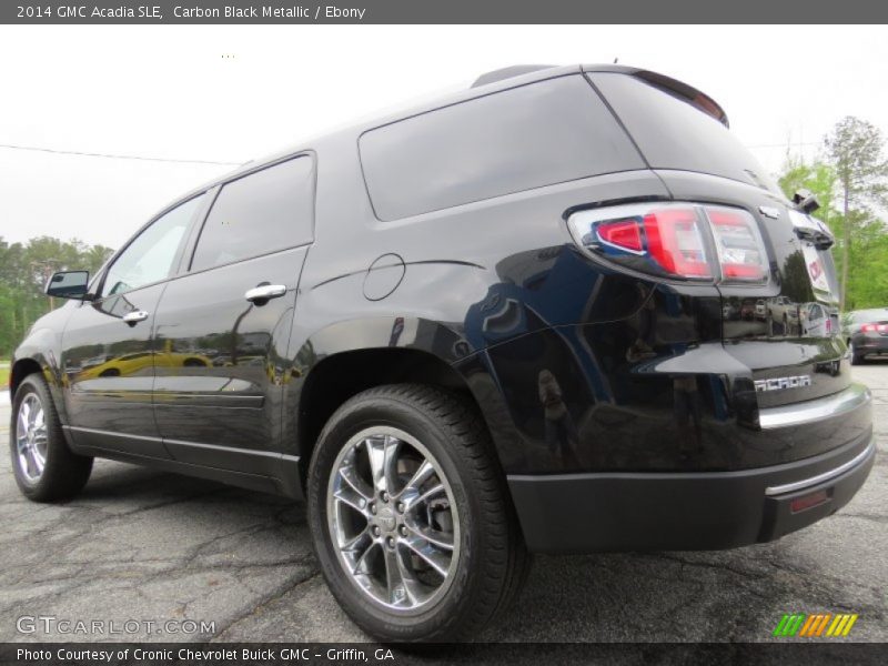 Carbon Black Metallic / Ebony 2014 GMC Acadia SLE