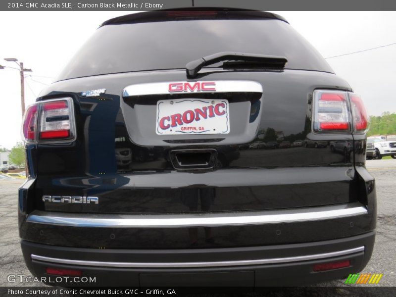 Carbon Black Metallic / Ebony 2014 GMC Acadia SLE