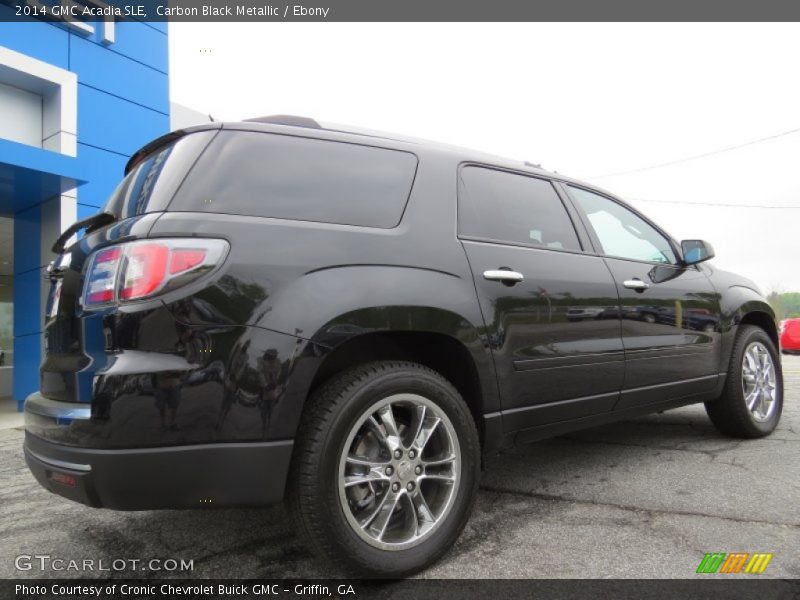 Carbon Black Metallic / Ebony 2014 GMC Acadia SLE