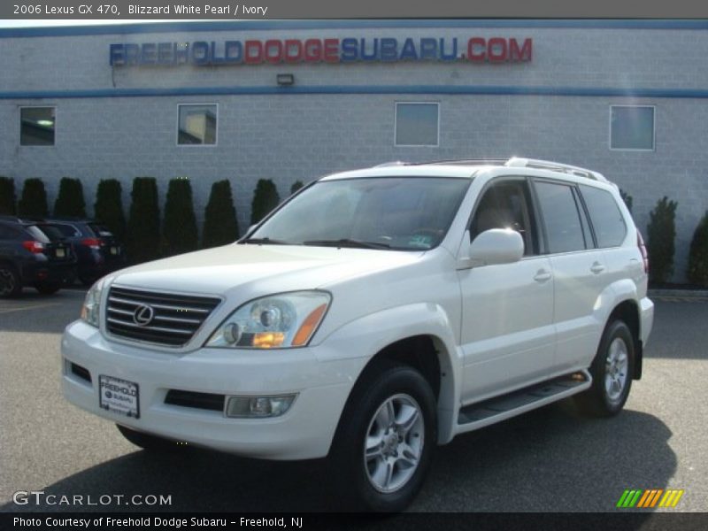 Blizzard White Pearl / Ivory 2006 Lexus GX 470