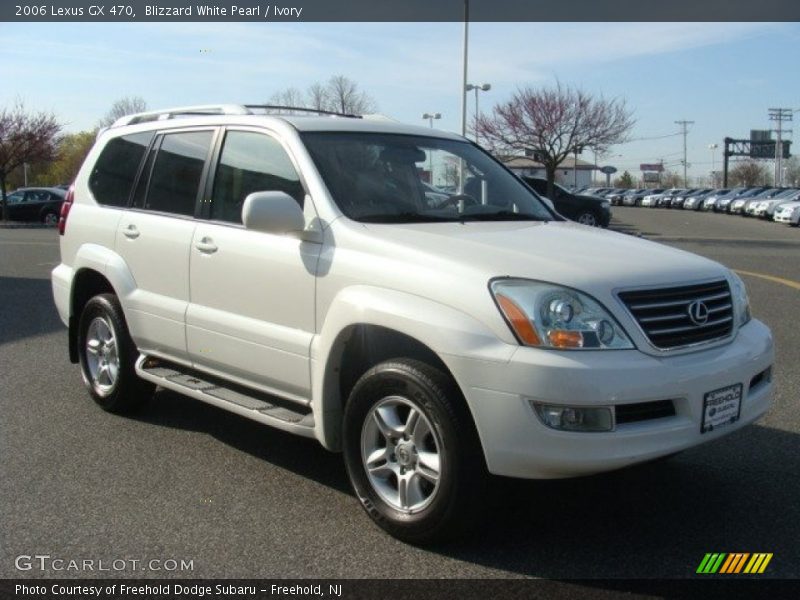Blizzard White Pearl / Ivory 2006 Lexus GX 470