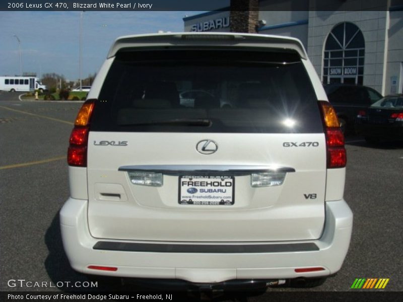 Blizzard White Pearl / Ivory 2006 Lexus GX 470
