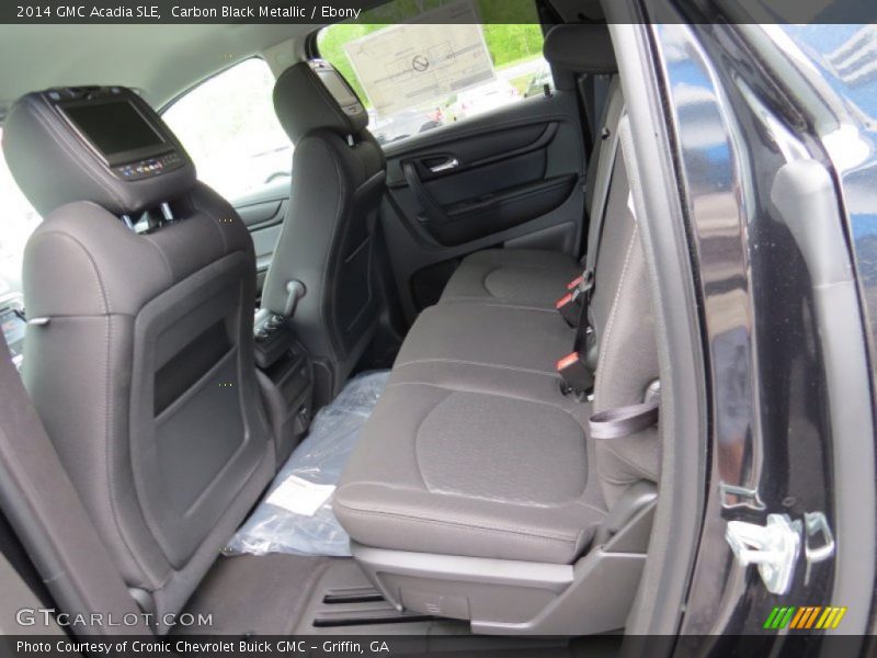 Carbon Black Metallic / Ebony 2014 GMC Acadia SLE