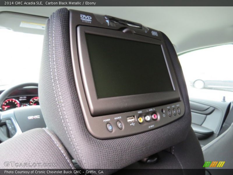 Carbon Black Metallic / Ebony 2014 GMC Acadia SLE