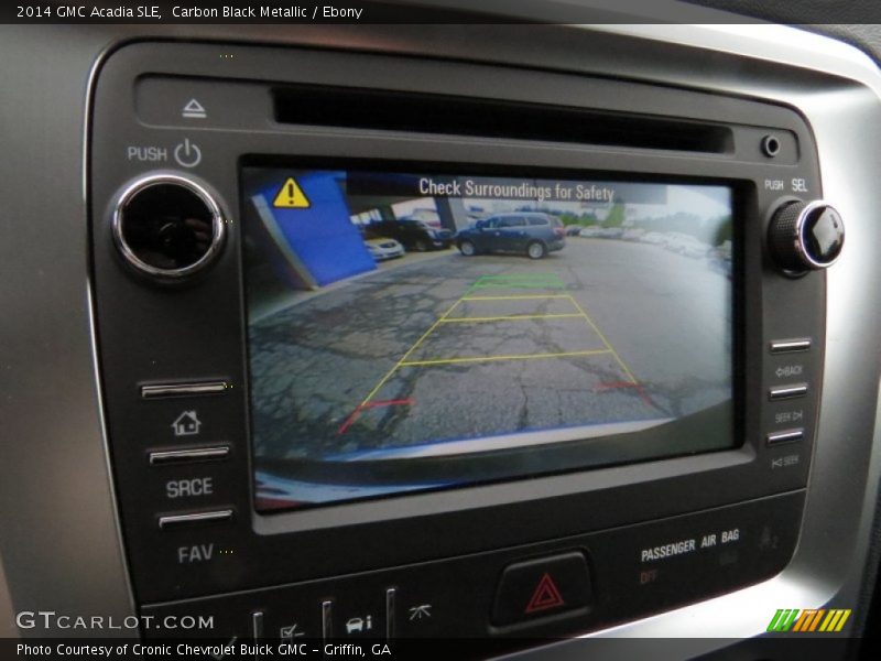Carbon Black Metallic / Ebony 2014 GMC Acadia SLE
