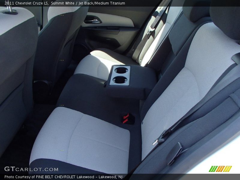 Summit White / Jet Black/Medium Titanium 2011 Chevrolet Cruze LS