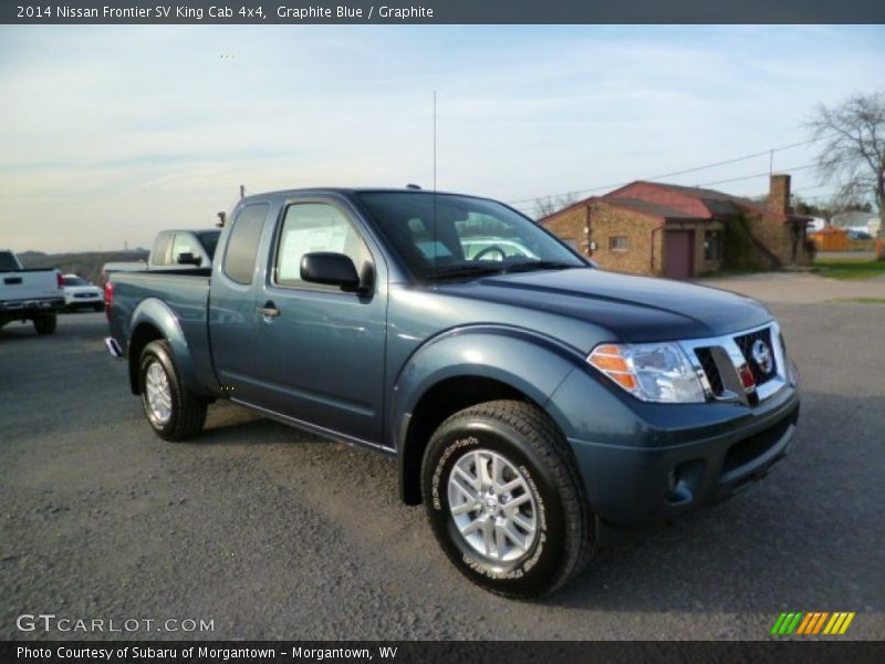 Graphite Blue / Graphite 2014 Nissan Frontier SV King Cab 4x4