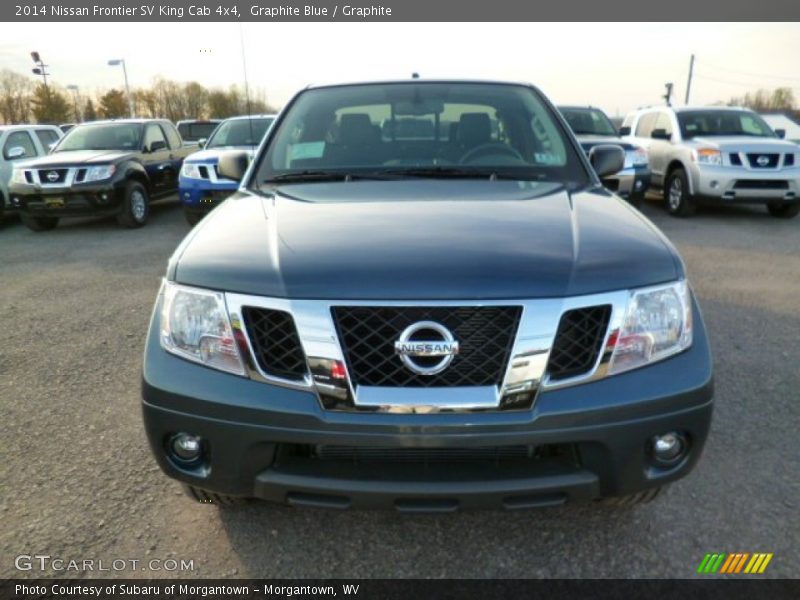 Graphite Blue / Graphite 2014 Nissan Frontier SV King Cab 4x4
