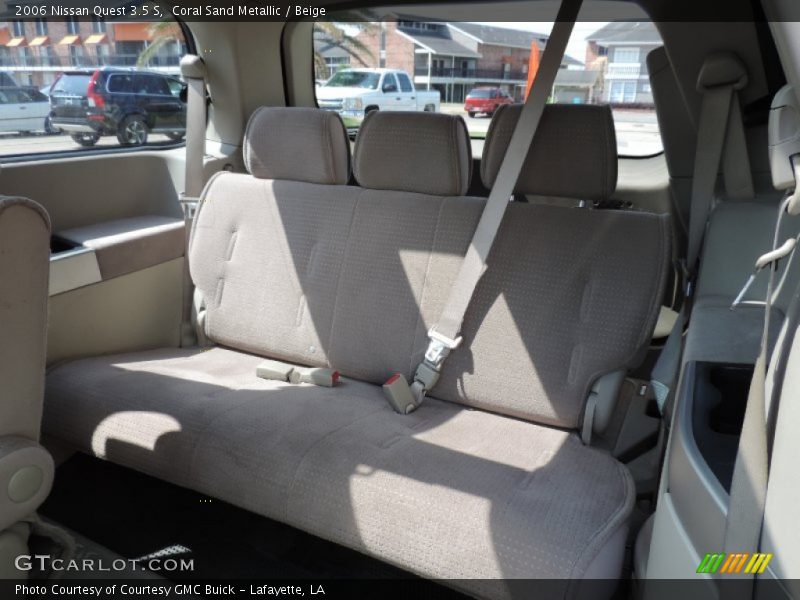 Coral Sand Metallic / Beige 2006 Nissan Quest 3.5 S