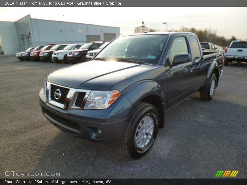 Graphite Blue / Graphite 2014 Nissan Frontier SV King Cab 4x4
