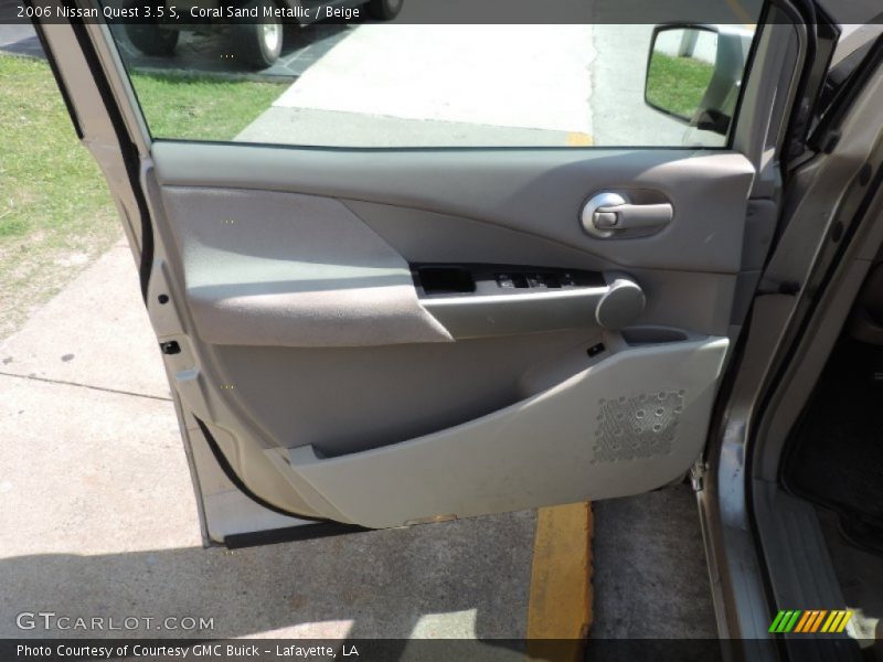 Coral Sand Metallic / Beige 2006 Nissan Quest 3.5 S