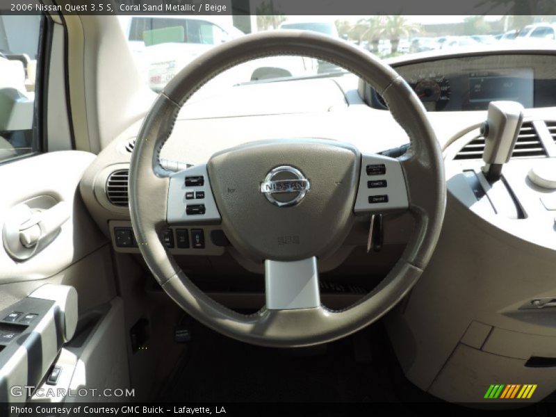 Coral Sand Metallic / Beige 2006 Nissan Quest 3.5 S