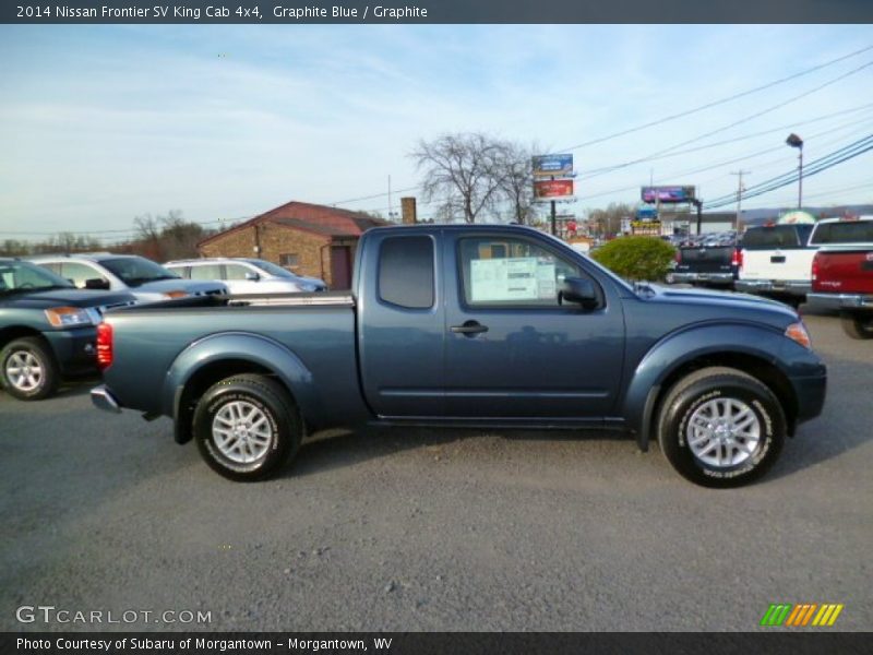 Graphite Blue / Graphite 2014 Nissan Frontier SV King Cab 4x4