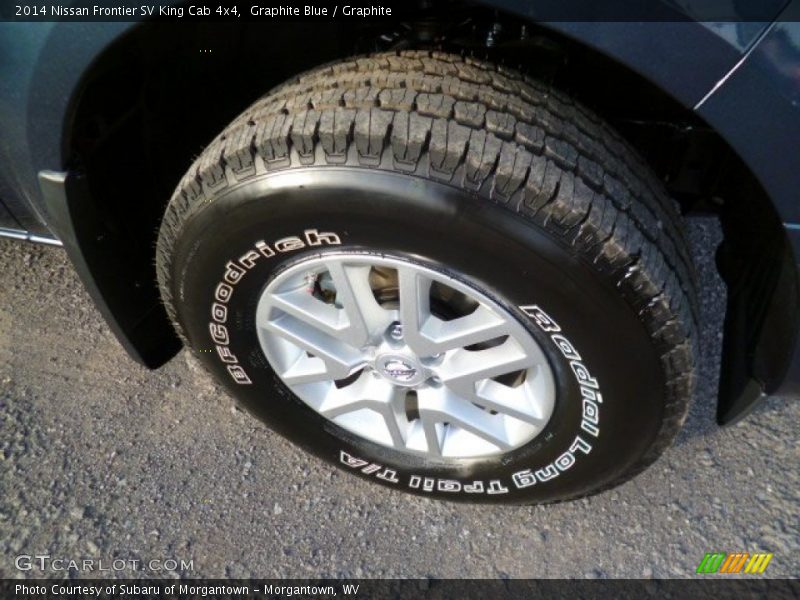 Graphite Blue / Graphite 2014 Nissan Frontier SV King Cab 4x4
