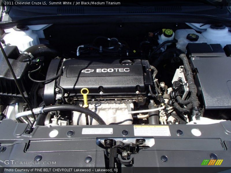 Summit White / Jet Black/Medium Titanium 2011 Chevrolet Cruze LS