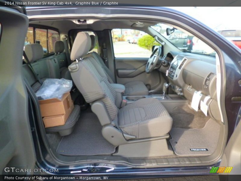 Graphite Blue / Graphite 2014 Nissan Frontier SV King Cab 4x4