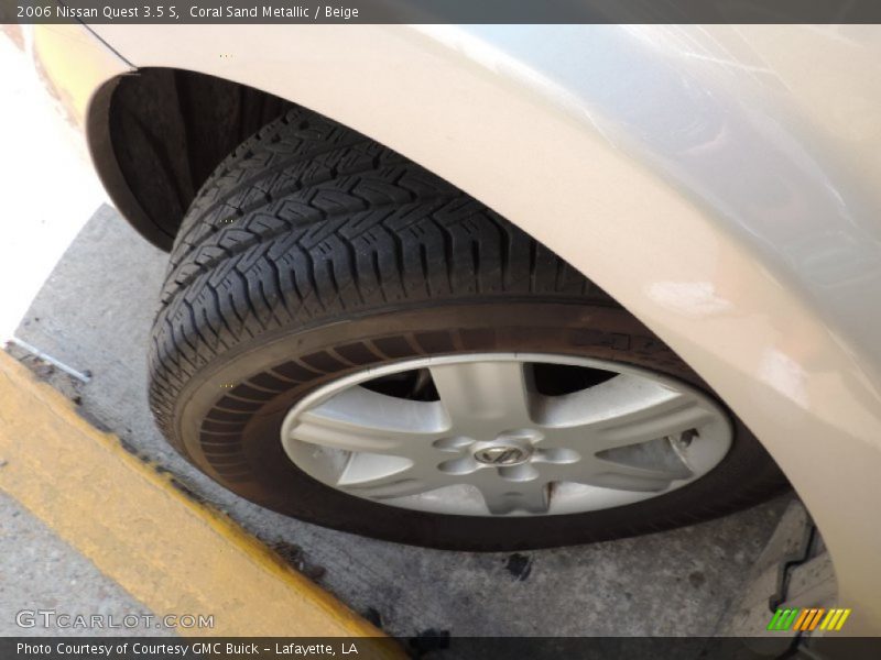 Coral Sand Metallic / Beige 2006 Nissan Quest 3.5 S