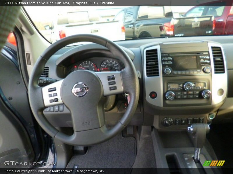 Graphite Blue / Graphite 2014 Nissan Frontier SV King Cab 4x4