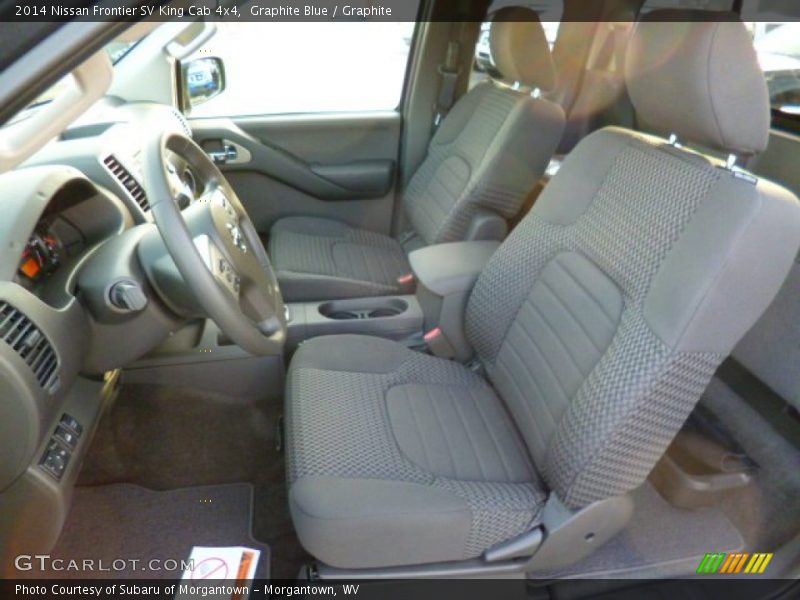 Graphite Blue / Graphite 2014 Nissan Frontier SV King Cab 4x4