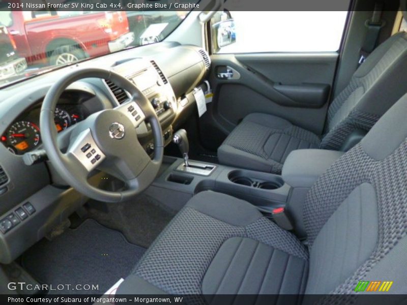Graphite Blue / Graphite 2014 Nissan Frontier SV King Cab 4x4