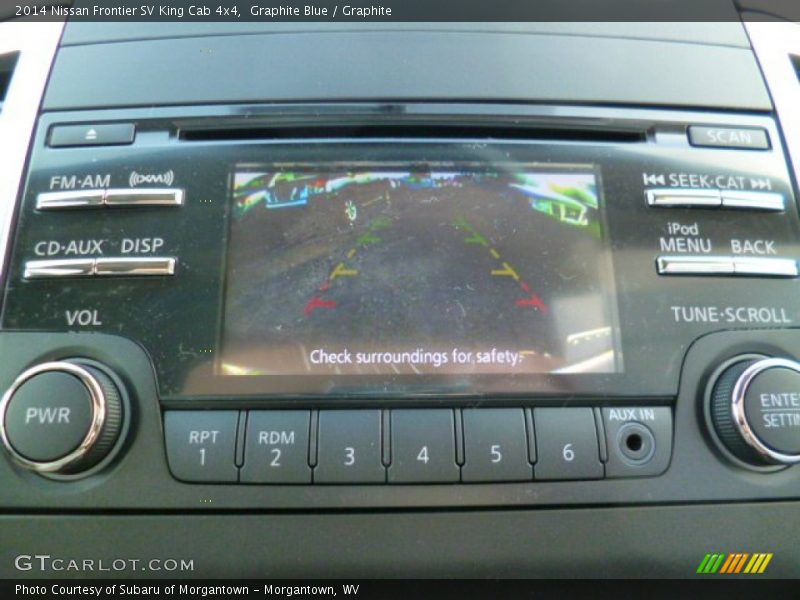 Graphite Blue / Graphite 2014 Nissan Frontier SV King Cab 4x4