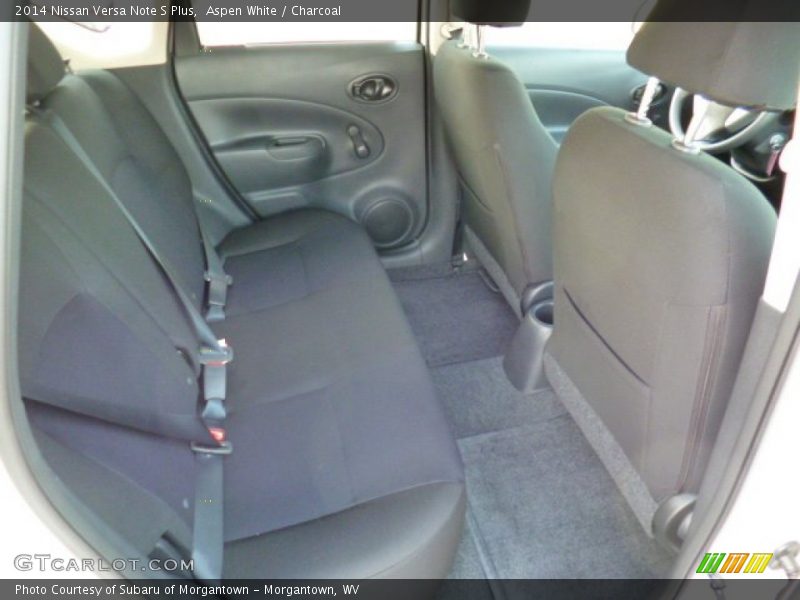 Aspen White / Charcoal 2014 Nissan Versa Note S Plus