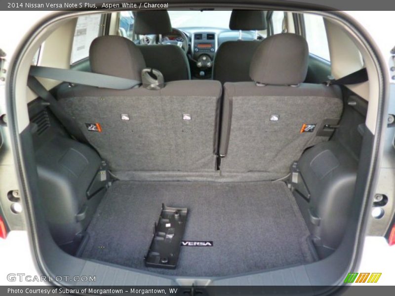 Aspen White / Charcoal 2014 Nissan Versa Note S Plus