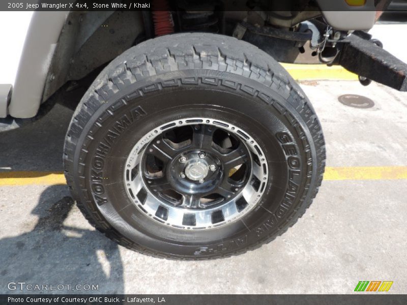Stone White / Khaki 2005 Jeep Wrangler X 4x4