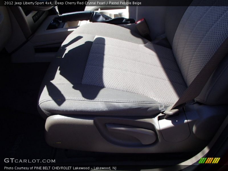 Deep Cherry Red Crystal Pearl / Pastel Pebble Beige 2012 Jeep Liberty Sport 4x4