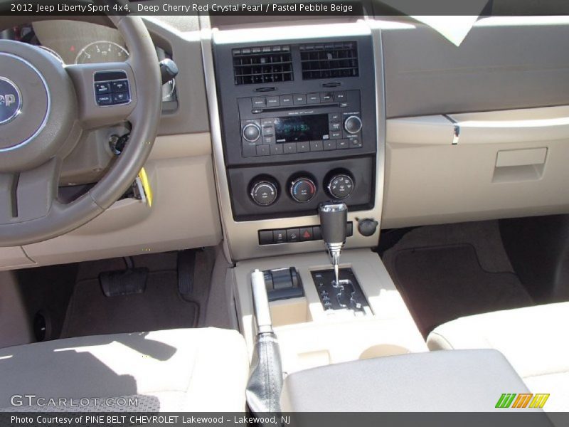 Deep Cherry Red Crystal Pearl / Pastel Pebble Beige 2012 Jeep Liberty Sport 4x4