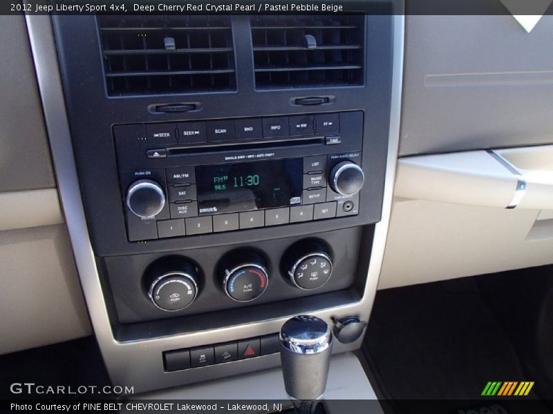 Deep Cherry Red Crystal Pearl / Pastel Pebble Beige 2012 Jeep Liberty Sport 4x4