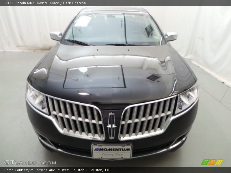 Black / Dark Charcoal 2012 Lincoln MKZ Hybrid
