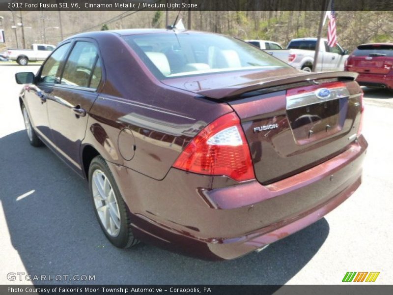 Cinnamon Metallic / Medium Light Stone 2012 Ford Fusion SEL V6