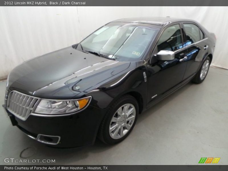 Black / Dark Charcoal 2012 Lincoln MKZ Hybrid