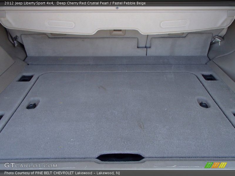 Deep Cherry Red Crystal Pearl / Pastel Pebble Beige 2012 Jeep Liberty Sport 4x4