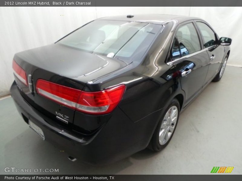 Black / Dark Charcoal 2012 Lincoln MKZ Hybrid