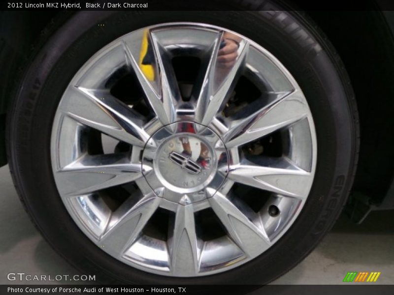 Black / Dark Charcoal 2012 Lincoln MKZ Hybrid