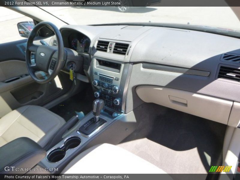 Cinnamon Metallic / Medium Light Stone 2012 Ford Fusion SEL V6