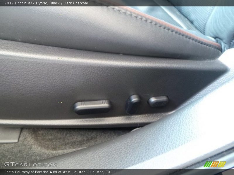 Black / Dark Charcoal 2012 Lincoln MKZ Hybrid