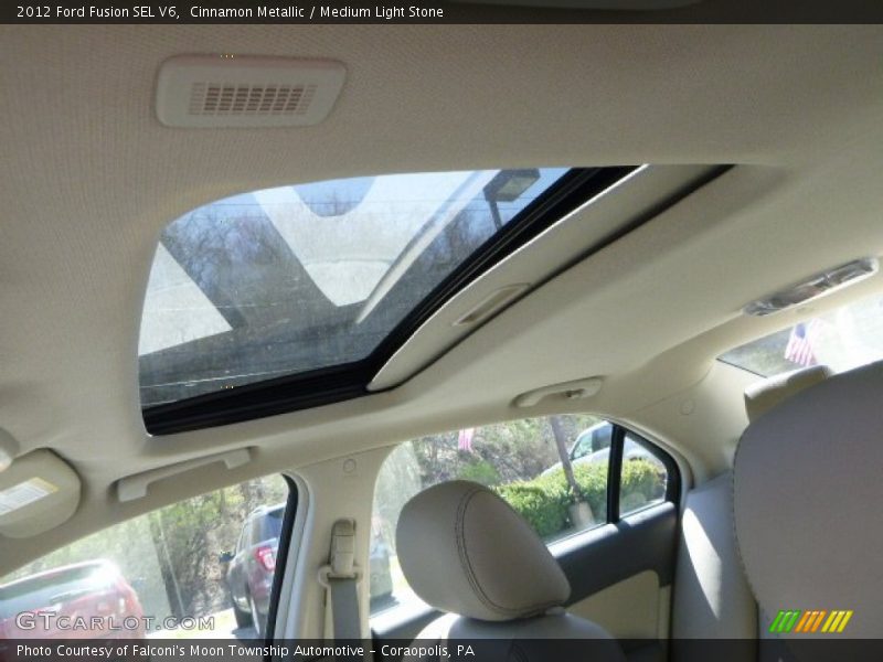 Cinnamon Metallic / Medium Light Stone 2012 Ford Fusion SEL V6