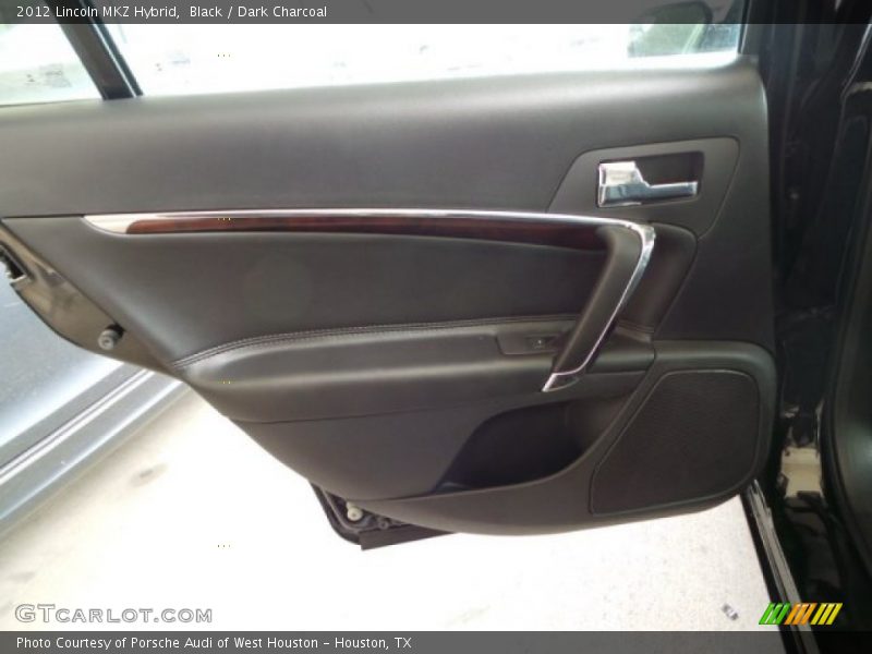 Black / Dark Charcoal 2012 Lincoln MKZ Hybrid