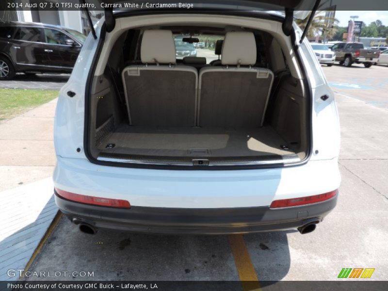 Carrara White / Cardamom Beige 2014 Audi Q7 3.0 TFSI quattro