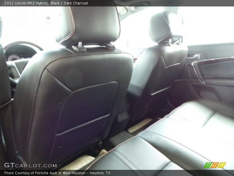 Black / Dark Charcoal 2012 Lincoln MKZ Hybrid