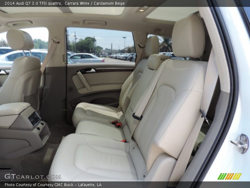 Carrara White / Cardamom Beige 2014 Audi Q7 3.0 TFSI quattro
